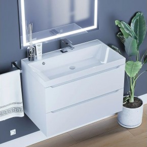 Тумба под раковину Uperwood Tanos 80 см, подвесная, белая матовая в Воткинске - votkinsk.mebel24.online | фото 10