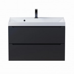 Тумба под раковину Uperwood Tanos 80 см, подвесная, черная матовая в Воткинске - votkinsk.mebel24.online | фото 8