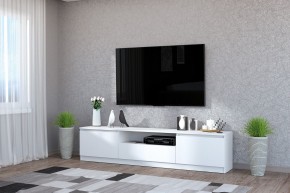 Тумба под ТВ "Хилтон" (Белый текстурный) в Воткинске - votkinsk.mebel24.online | фото