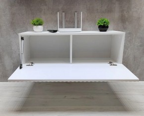 Тумба подвесная под ТВ LINES MTV3-MA 900 Белый глянец (Белый-M 10.1.1) в Воткинске - votkinsk.mebel24.online | фото 2