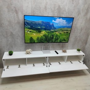 Тумба подвесная под ТВ LINES MTV4-MA 1150 Белый матовый (Белый-M 10.1.2) в Воткинске - votkinsk.mebel24.online | фото 11