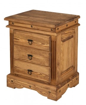 Тумба прикроватная "Викинг 02" массив в Воткинске - votkinsk.mebel24.online | фото 1