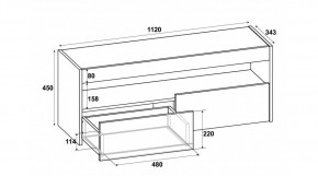 ВЕГАС Тумба ТВ в Воткинске - votkinsk.mebel24.online | фото 3